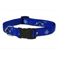Fly Free Zone,Inc. Bandana Dog Collar; Blue - Large FL510961